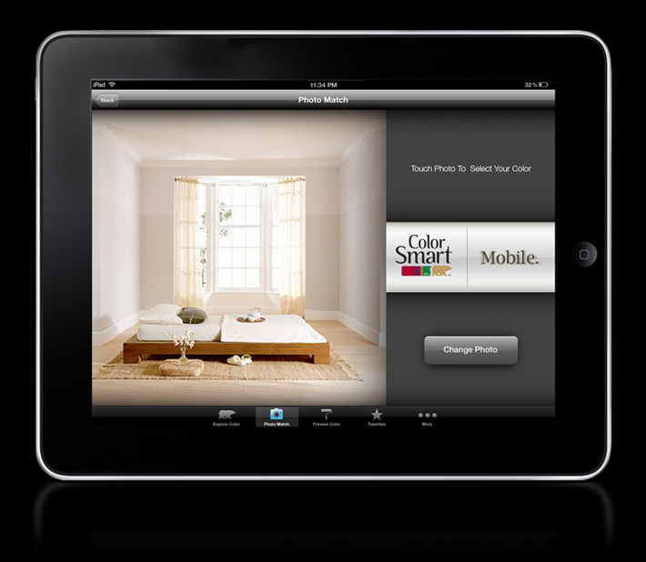 Behr Colorsmat Mobile Application
