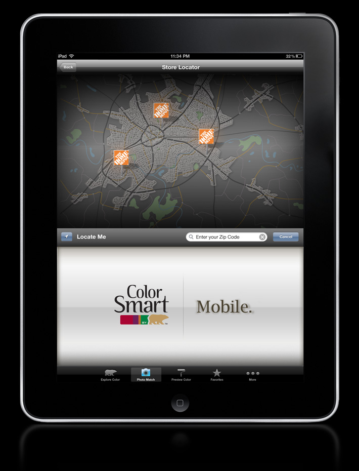 Behr Colorsmat Mobile Application