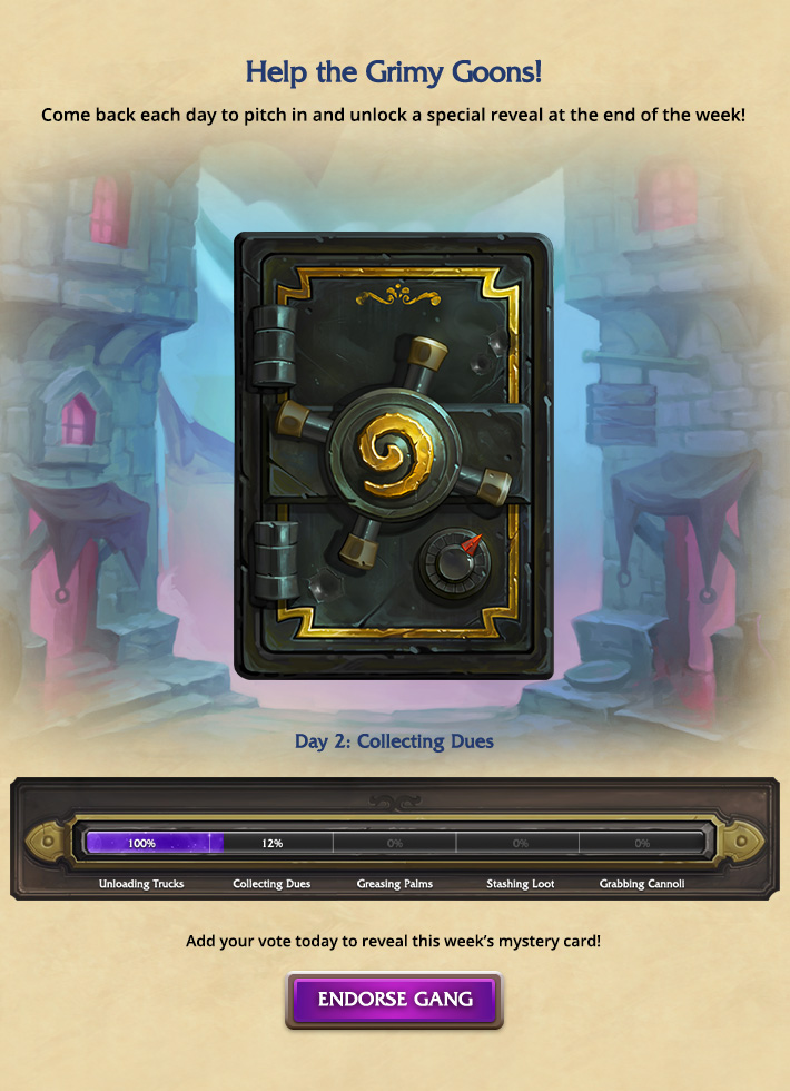 Blizzard - Hearthstone - Mean Streets of Gadgetzan