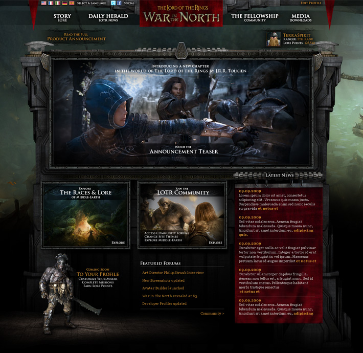 Lord of the Rings - War In The North