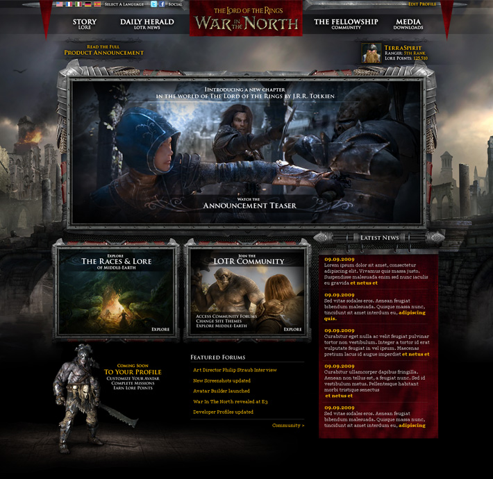 Lord of the Rings - War In The North