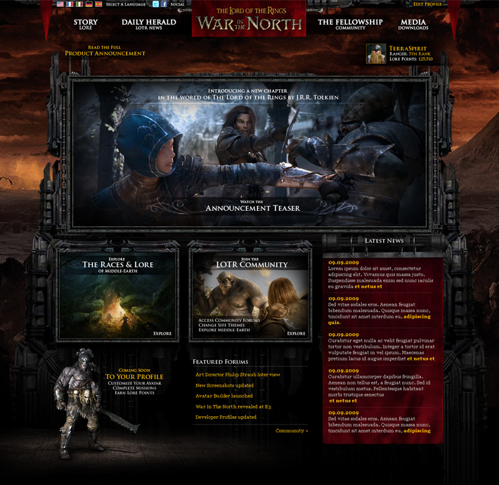 Lord of the Rings - War In The North