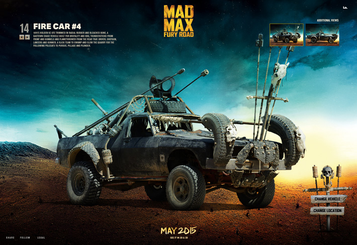 Mad Max: Fury Road - Vehicle Showcase