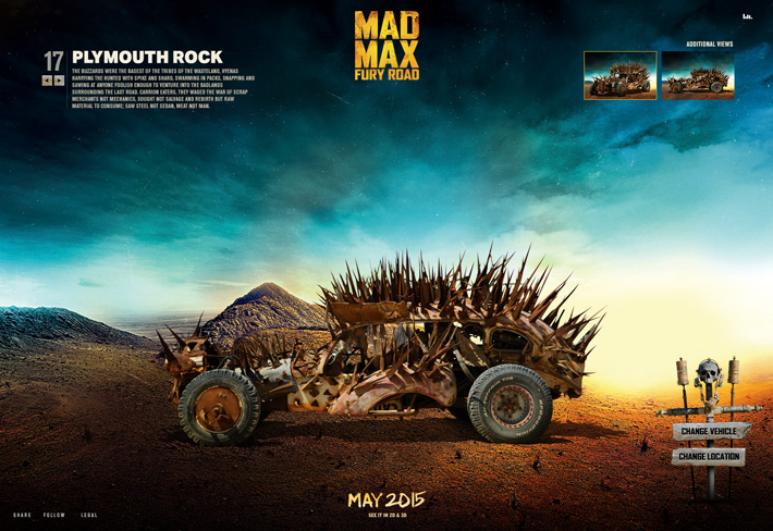 Mad Max: Fury Road - Vehicle Showcase
