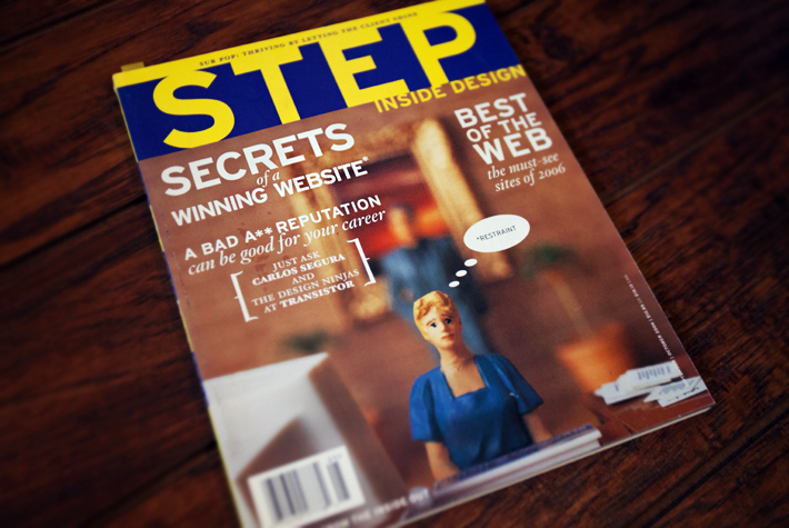 Step Into Design Magazine - 2006 Best of Web