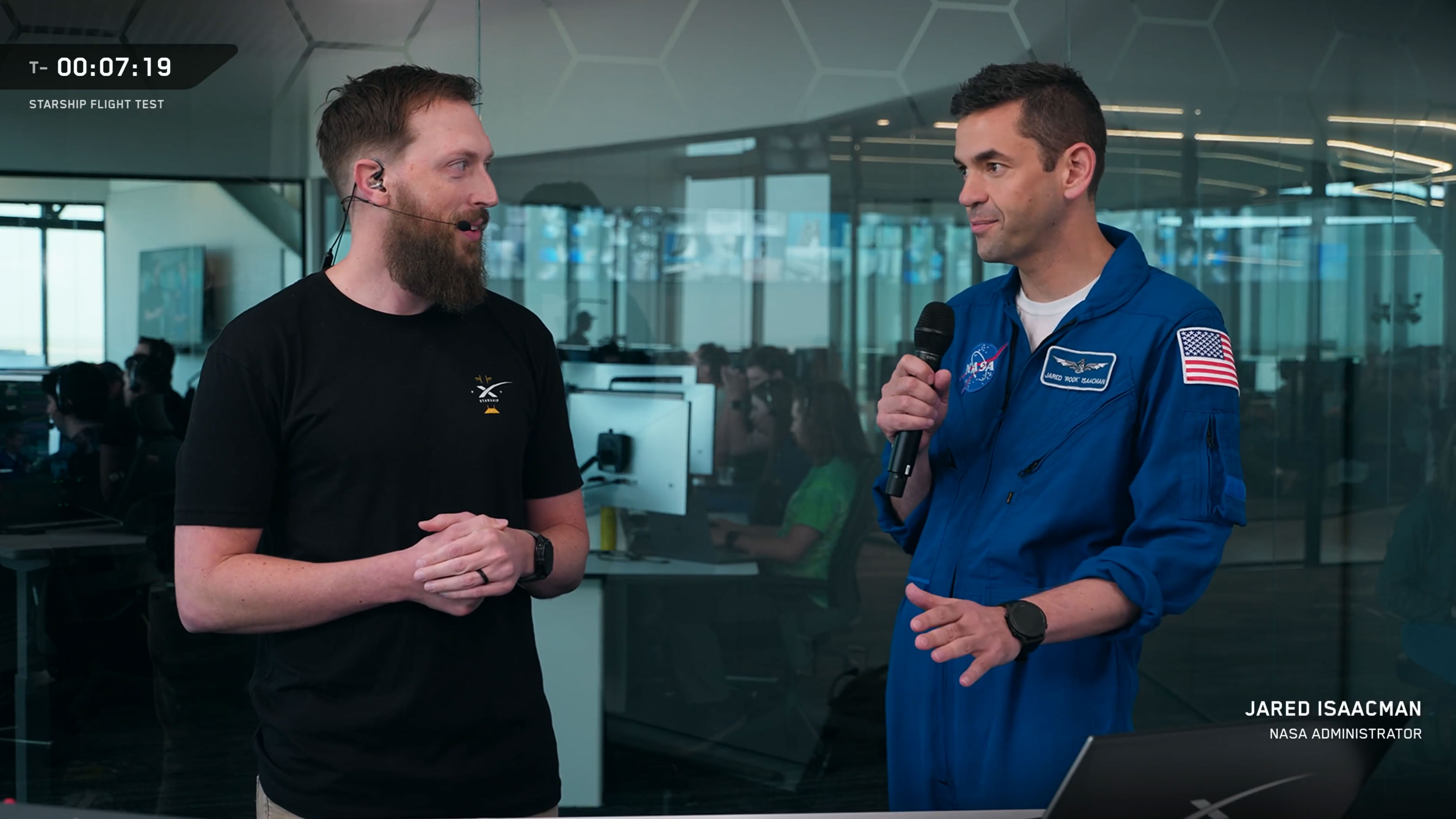 SpaceX Webcast V2 Integrated Graphics Package