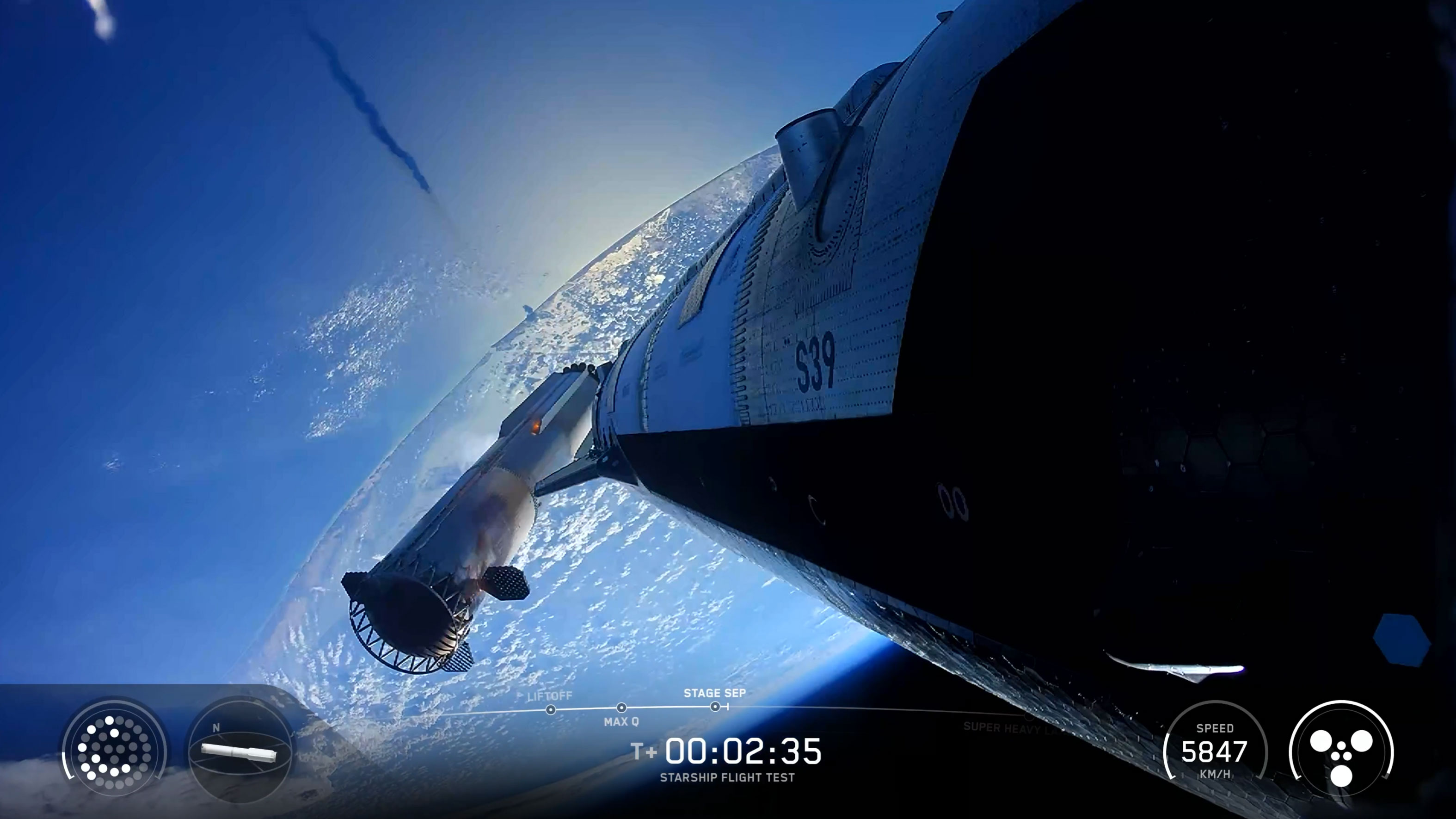 SpaceX Webcast V2 Integrated Graphics Package
