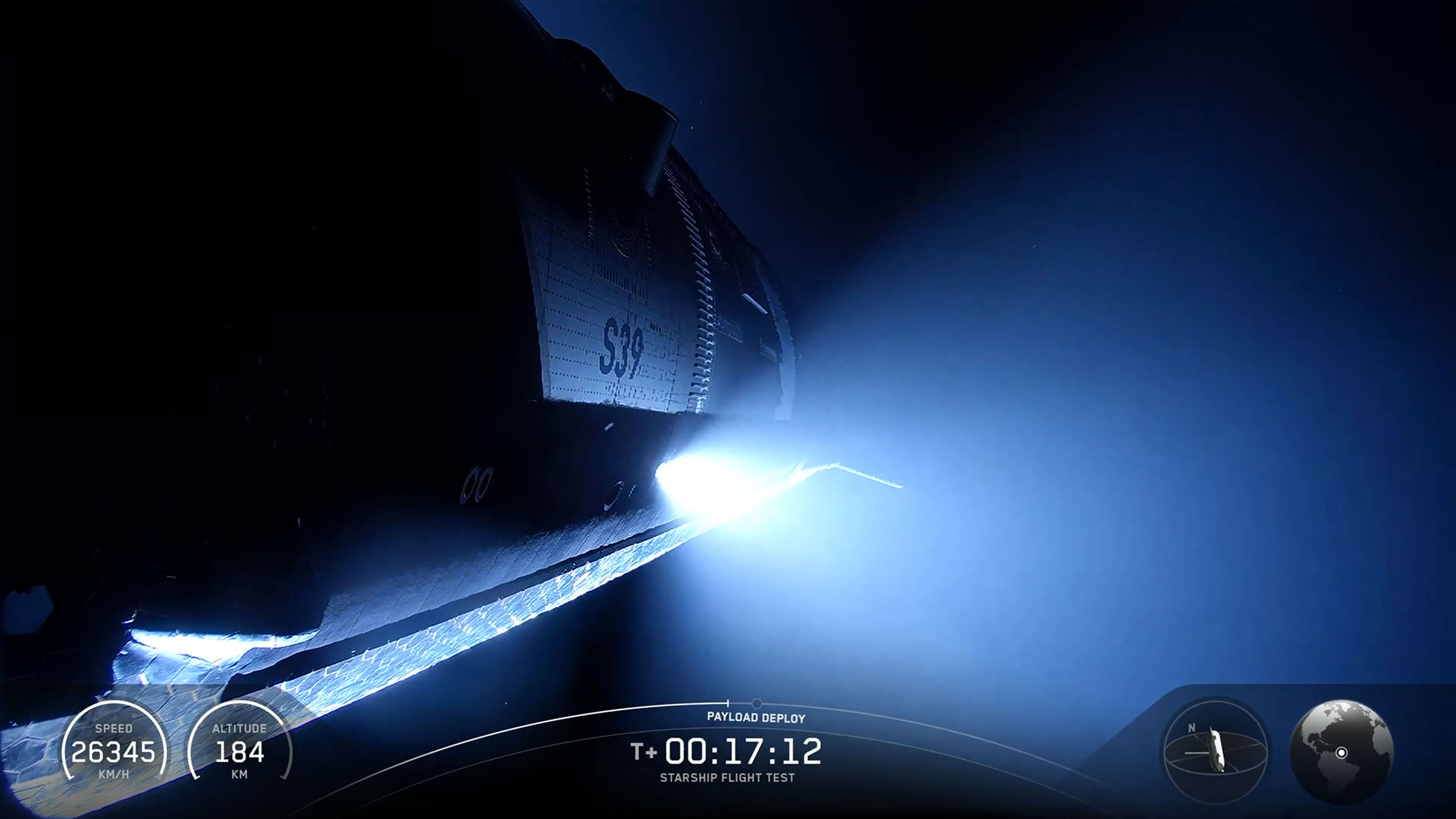 SpaceX Webcast V2 Integrated Graphics Package