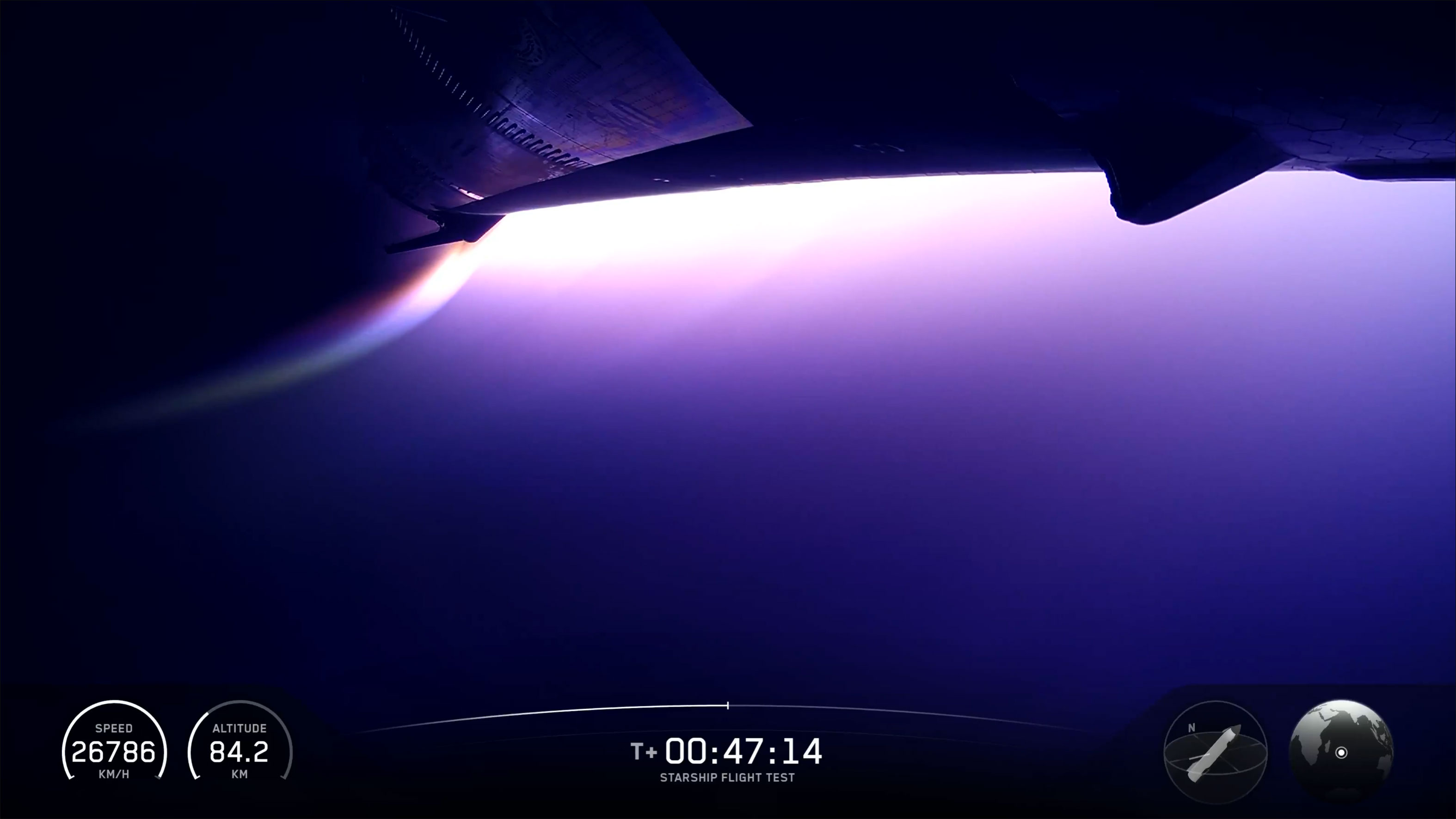 SpaceX Webcast V2 Integrated Graphics Package