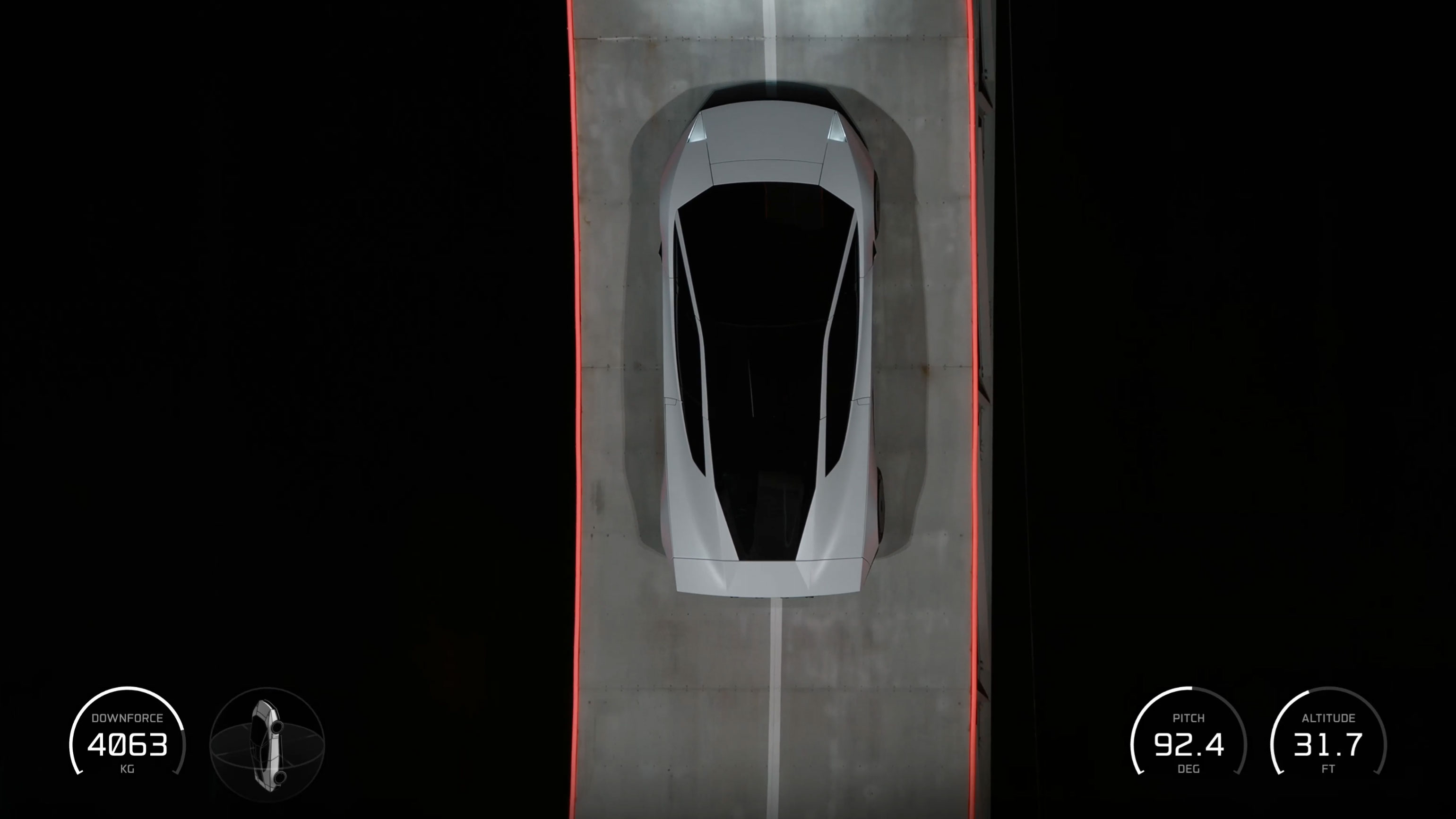 Tesla Roadster Reveal UI