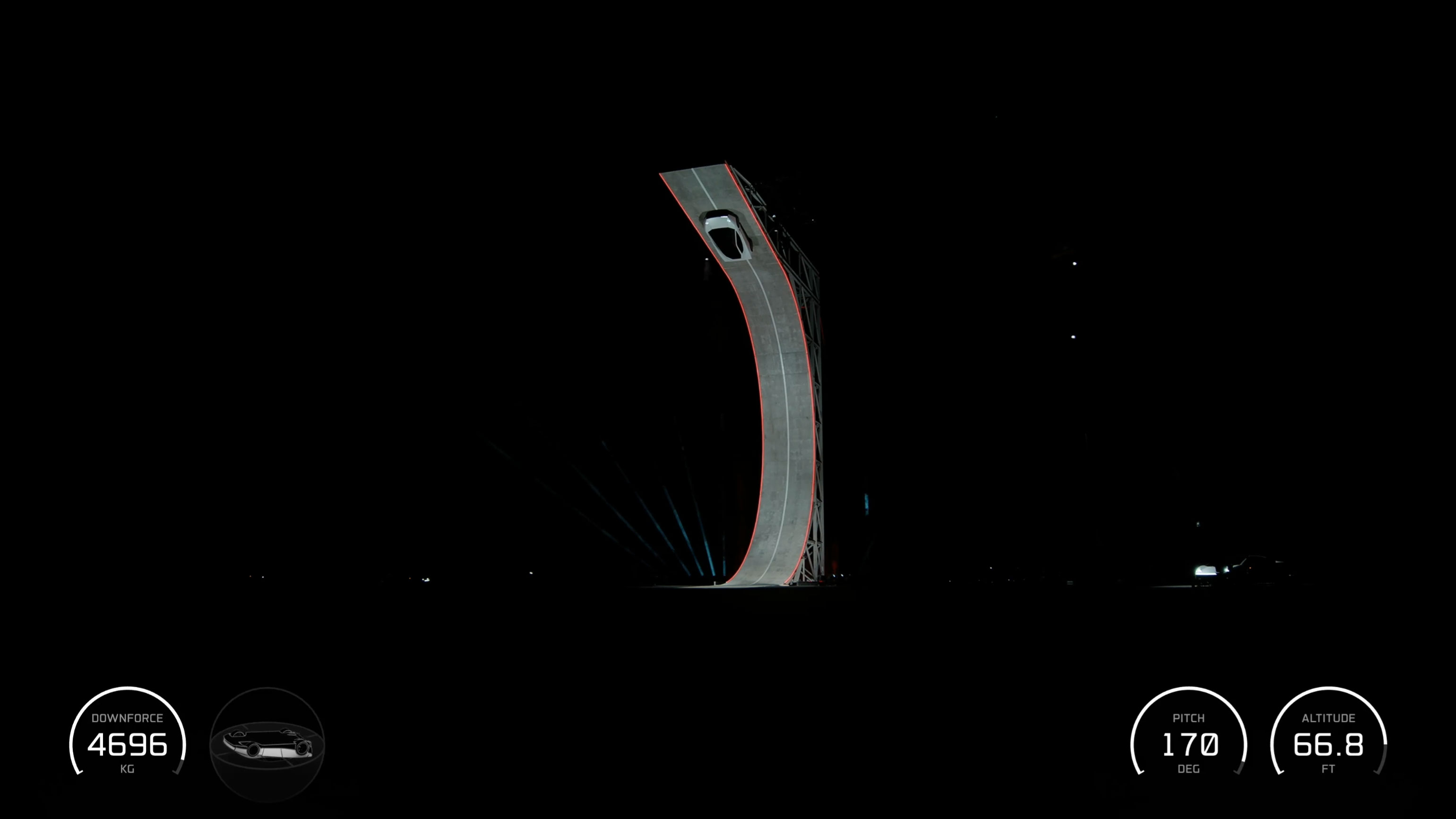 Tesla Roadster Reveal UI