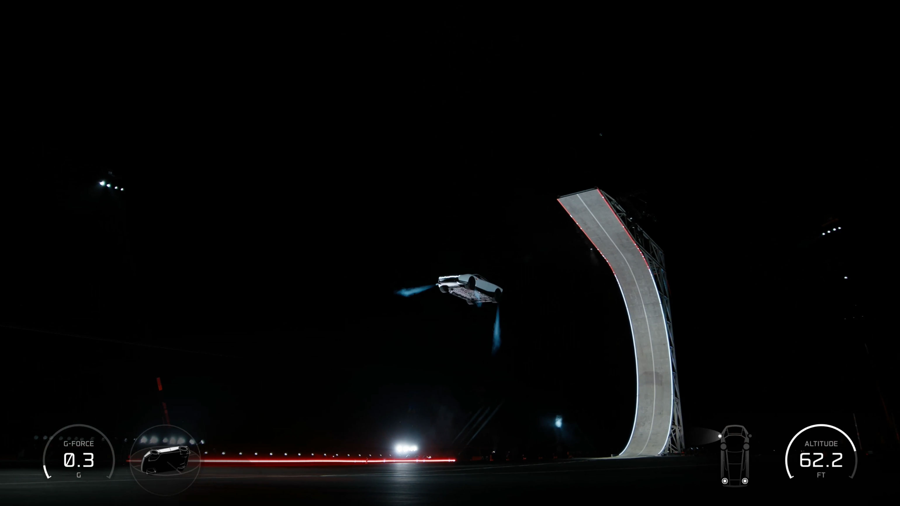 Tesla Roadster Reveal UI