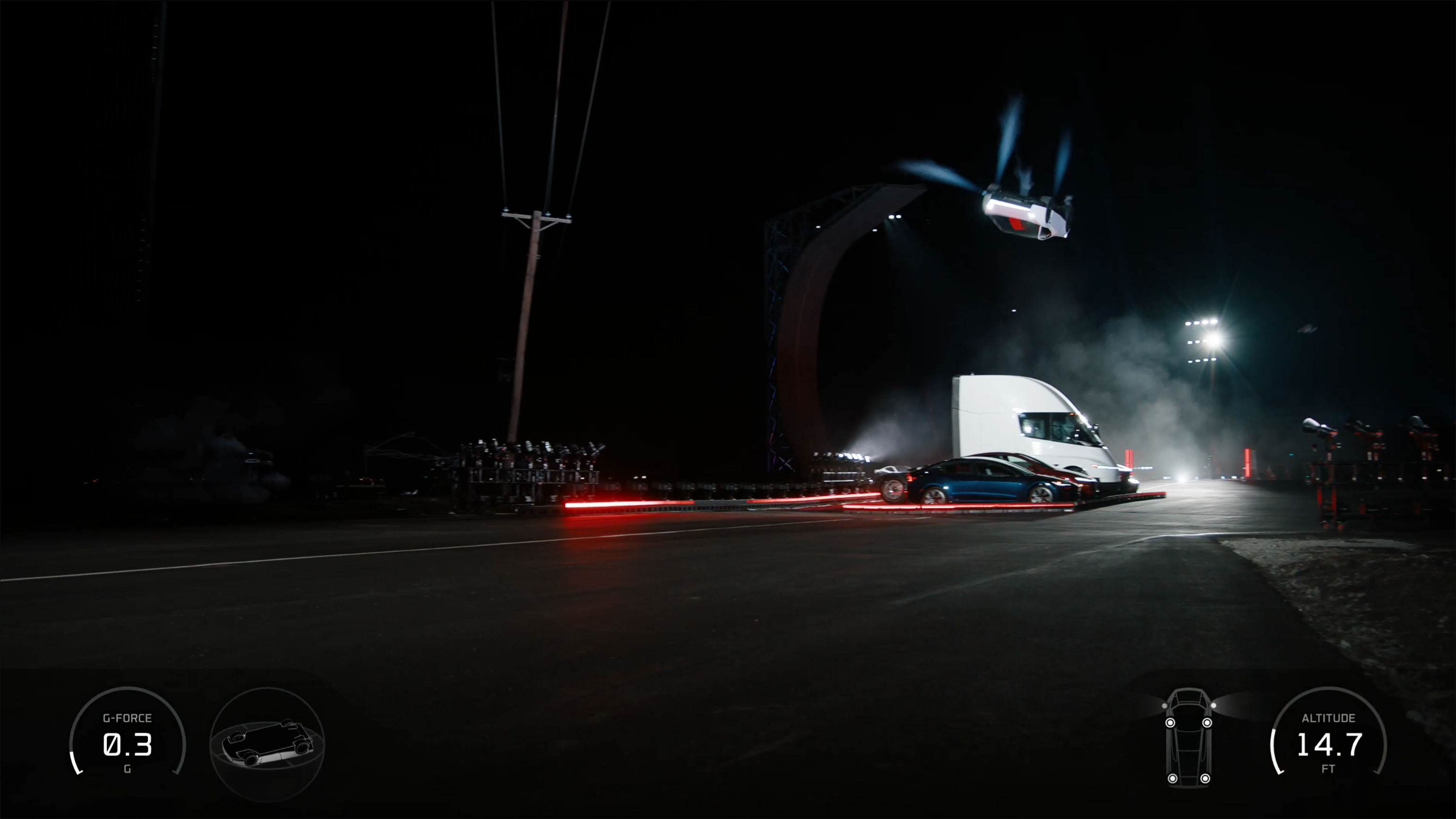 Tesla Roadster Reveal UI