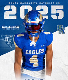 Santa Margarita Catholic Football game day program covers