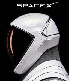 SpaceX - EVA Suit Heads-Up Display