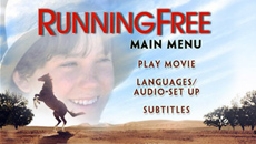 Sony - Running Free - DVD Interface